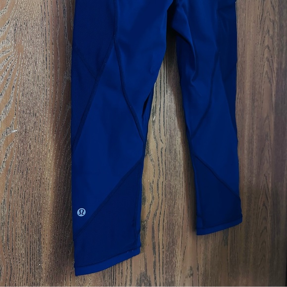 Lululemon Fast As Light Crop Legging Emperor Blue - Picture 4 of 6